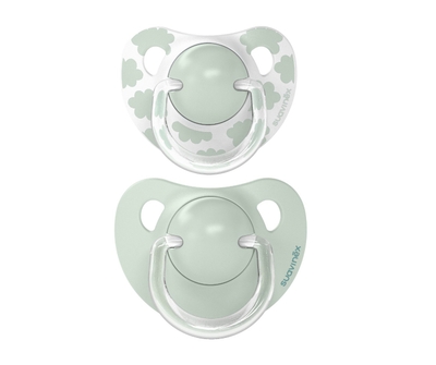 Suavinex Dreams Flat Duo Green 0-6m 2 stuks Silicone Fopspenen SXSDA1083348