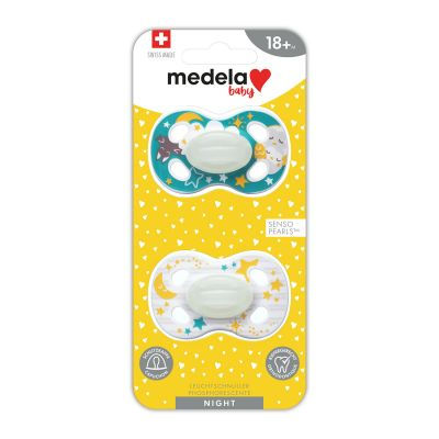 Medela Baby Night&Night Fopspeen +18M DUO | 2 stuks