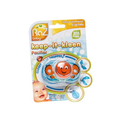 RaZ Baby Keep-It-Kleen Fopspeen Finley Fish | 1 stuk