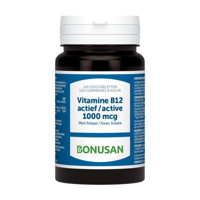 Bonusan Vitamine B12 Actief 1000 mcg | 120 stuks