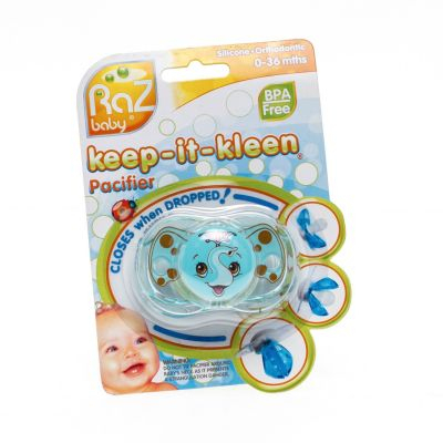 RaZ Baby Keep-It-Kleen Fopspeen Elfy Elephant | 1 stuk