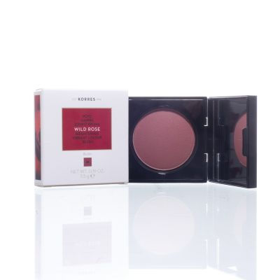 Korres Wild Rose Brightening Vibrant Colour Blush 24 Dusty Rose | 5,5 g