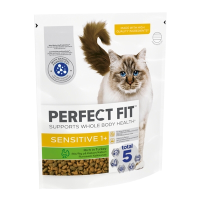 Perfect Fit Sensitive - Kattenbrokken - Kalkoen - 1.4 kg