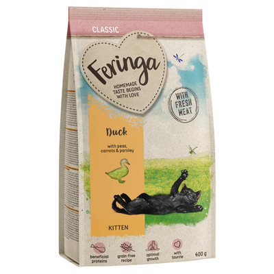 Feringa Kitten Classic Eend - 400 g - kattenbrokken