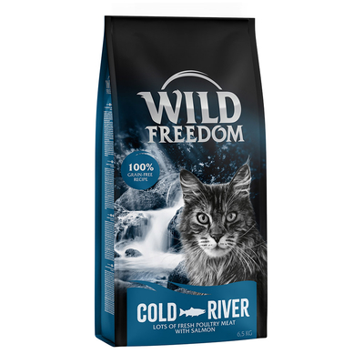 6.5kg Adult Cold River Zalm Wild Freedom Kattenvoer droog - kattenbrokken