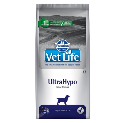 Vet Life hondenvoeding UltraHypo 12 kg