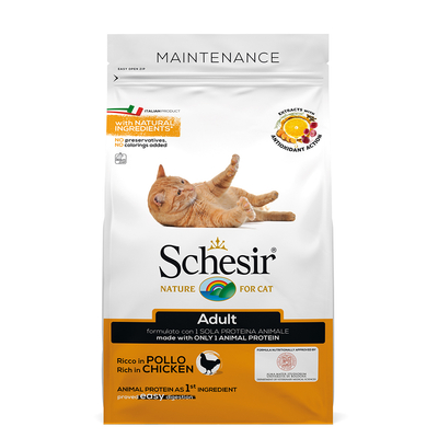 Schesir Adult Maintenance met Kip 1,5 kg - kattenbrokken