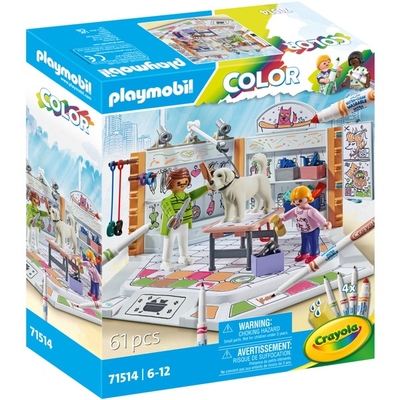 PLAYMOBIL Color Hondensalon - 71514