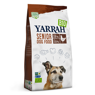Yarrah Bio Senior met Kip 2 x 10 kg - hondenbrokken