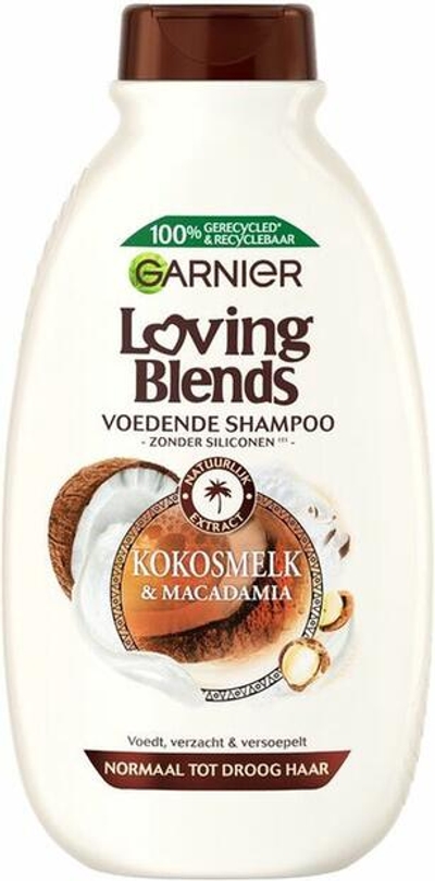 Garnier Loving Blends Shampoo Kokosmelk & Macadamia 250 ml