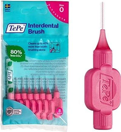 TePe 132210 Interdentale Ragers Original Roze - ISO maat 0 8 stuks