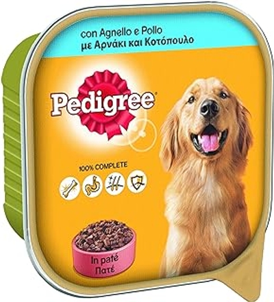 Pedigree met lam en kip in pastei, 20 x 300 gram - natvoer honden
