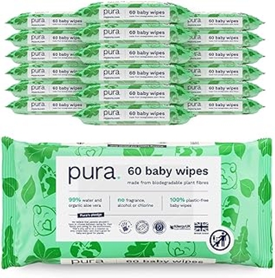 Pura Eco-Friendly billendoekjes - 1080 stuks