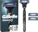 Gillette Mach 3 scheersystemen - 3 stuks