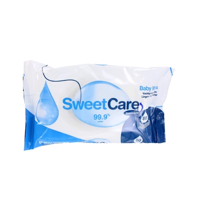 Sweet Care billendoekjes - 80 stuks