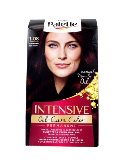 Schwarzkopf Poly Palette - Haarverf - 1-08 - Mahoniezwart - 115ml