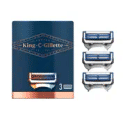 Gillette King C. Gillette scheermesjes - 3 stuks