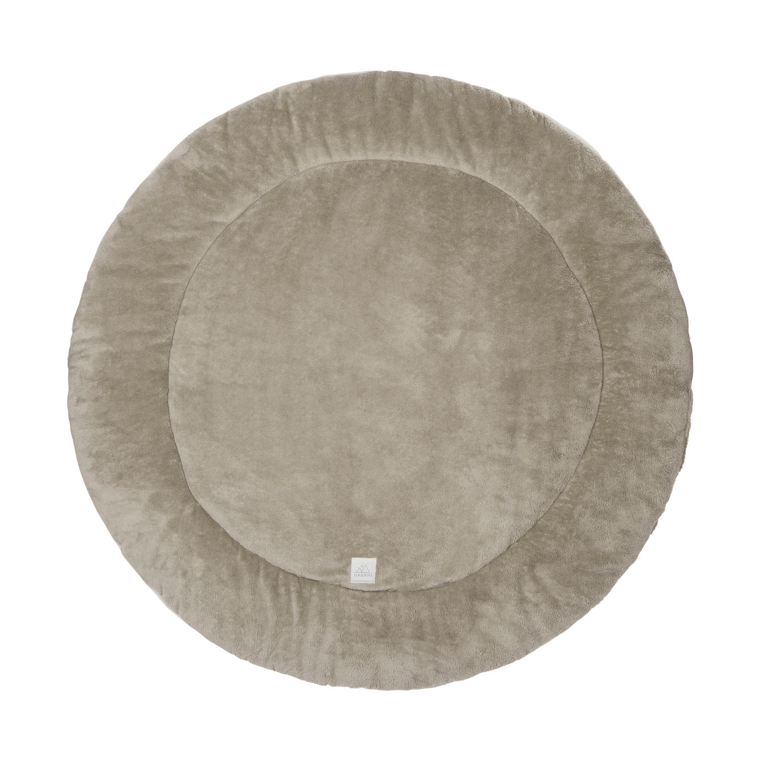 Nanami Boxkleed Rond - 96 cm - Bamboe - Earth Naturel