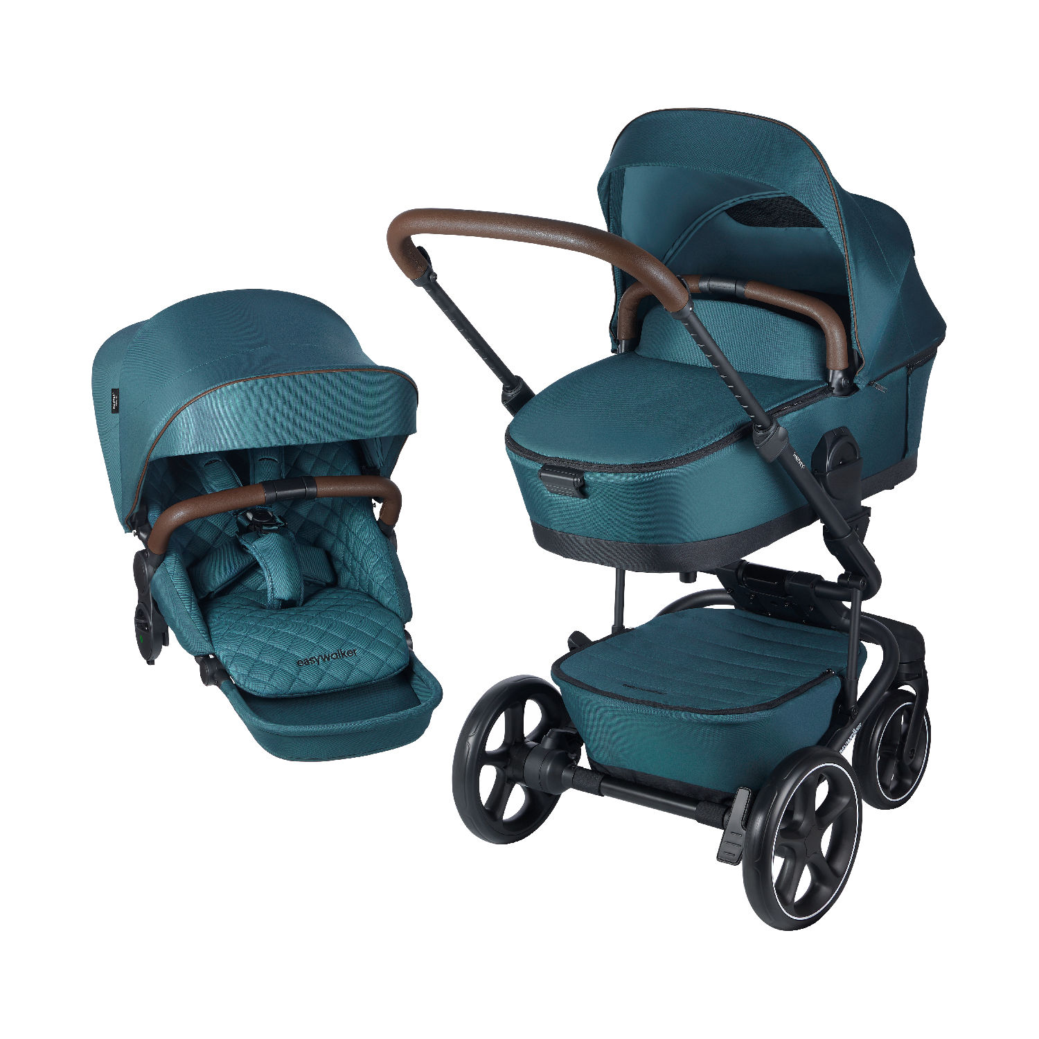 Easywalker Harvey 5 Premium Kinderwagen 2-in-1 - Jade Green