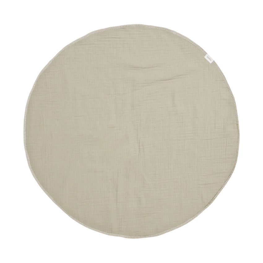 Koeka Faro Boxkleed - 90 cm - Warm White / Sage