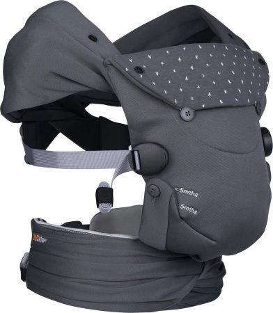 BeSafe Newborn Haven Draagzak Anthracite Forest