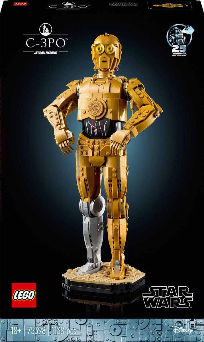 LEGO Star Wars C-3PO™ bouwbare droidfiguur 75398 Star Wars TM