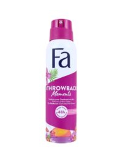 Fa Deodorant Spray Throwback Moments, 150 ml