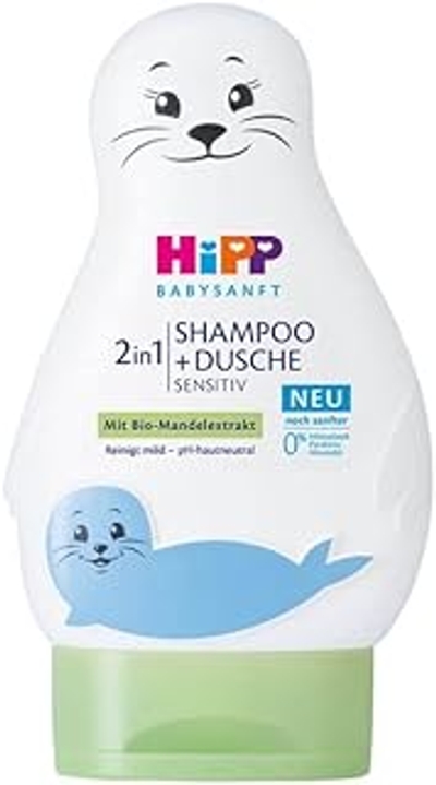 HiPP Babyzachte 2-in-1 shampoo + douche - 200 ml