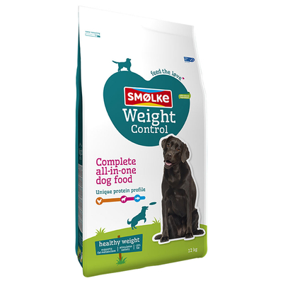 Smølke Weight Control Healthy Weight - Dubbelpak: 2 x 12 kg - hondenbrokken