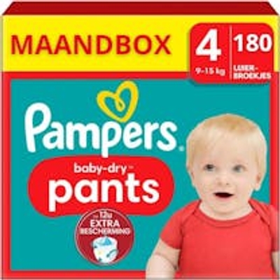Pampers Baby Dry Pants  luierbroekjes maat 4 - 180 stuks