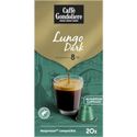 Caffé Gondoliere Lungo dark capsules Koffiecups 20 stuks