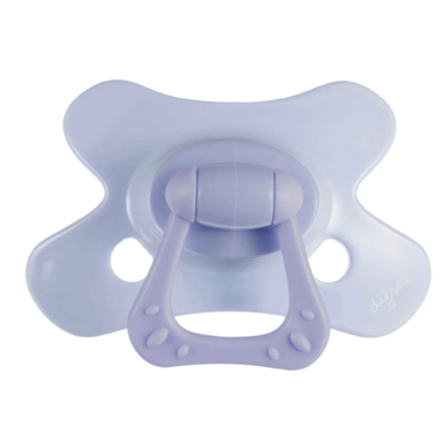 2x Difrax Fopspeen Natural 20+ mnd Lila Amethyst