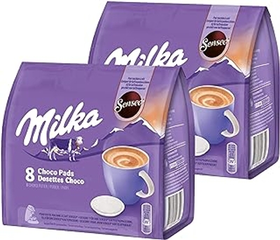 Senseo Milka Choco Pads - 2 x 8 koffiepads