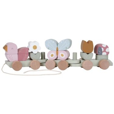 Little Dutch blokkentrein flowers & butterflies