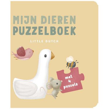 Little Dutch Boek Mijn Dieren Puzzelboek