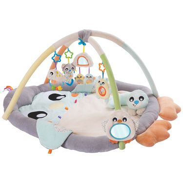 Playgro snuggle me penguin tummy time gym