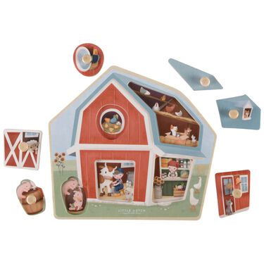 Little Dutch houten puzzel little farm