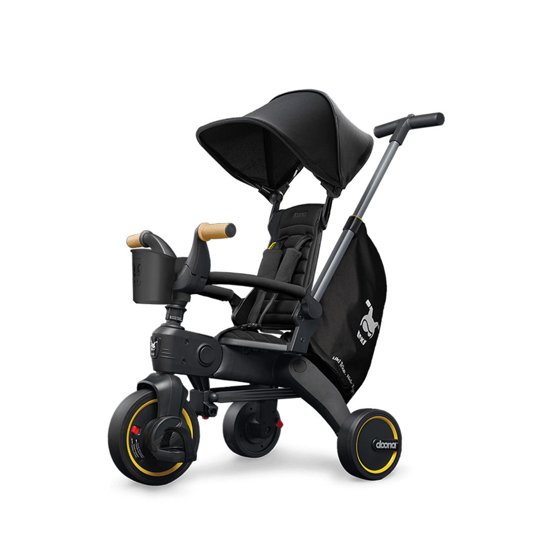 Doona Liki Trike Luxe Opvouwbare Driewieler Nitro Black