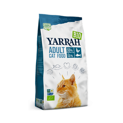 Yarrah Bio Kattenvoer Adult Vis 2.4 kg NL-BIO-01