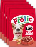 Frolic Hondenbrokken Mini - Compleet Droogvoer - Rund - 5x800g hondenbrokken