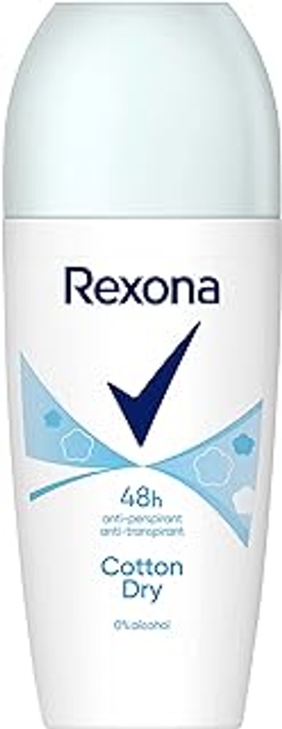 Rexona Deo Roll-On, Cotton Dry, 50 ml