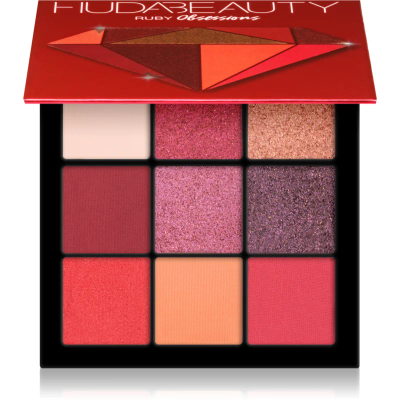 Huda Beauty Ruby Obsessions oogschaduw palette 8,4 gr