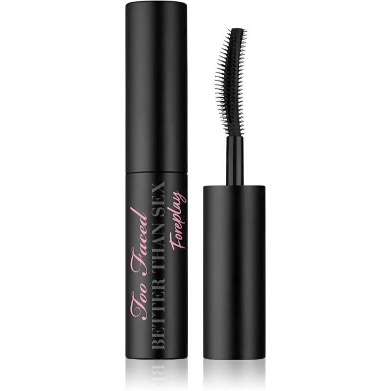 Too Faced Better Than Sex Foreplay Mascara Primer Mascara Primer met Voedende Werking Tint Black 4 ml