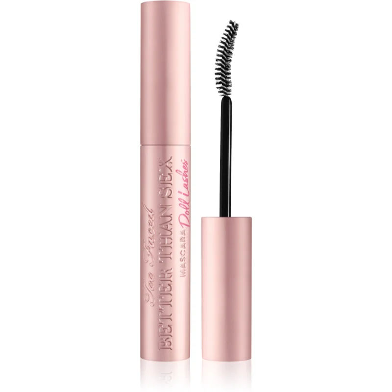 Too Faced Better Than Sex Doll Lashes Mascara Mascara voor Extreme Volume en Intense Zwarte 8,9 ml