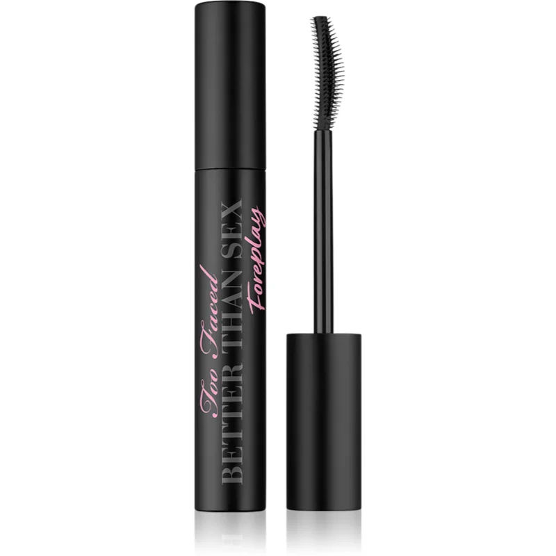 Too Faced Better Than Sex Foreplay Mascara Primer Mascara Primer met Voedende Werking Tint Black 8 ml