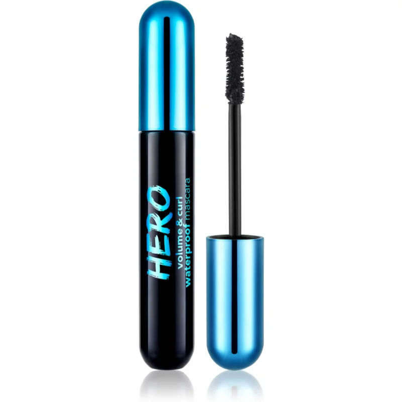 flormar Hero Waterproof waterproof mascara voor het volume Tint Black 10 ml