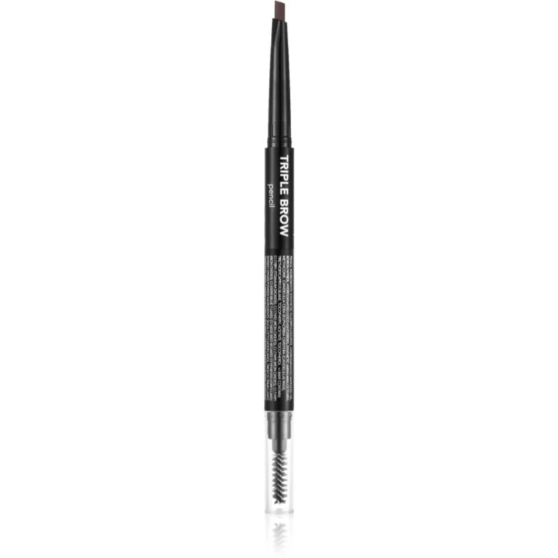 flormar Triple Brow Pencil Wenkbrauwpotlood 3in1 Tint 002 Auburn 0.75 g