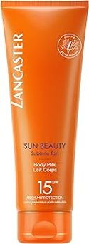 Lancaster Sun Beauty Body Milk SPF15 250ml | Zonnebrandcrème voor lichaam | Breedspectrum Zonbescherming