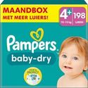 Pampers Baby Dry  luiers maat 4 plus - 198 stuks