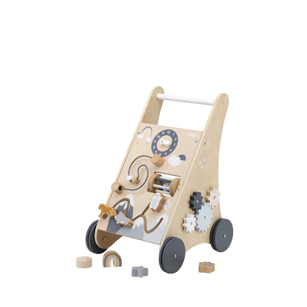 Tryco Houten Babywalker Met Blokken